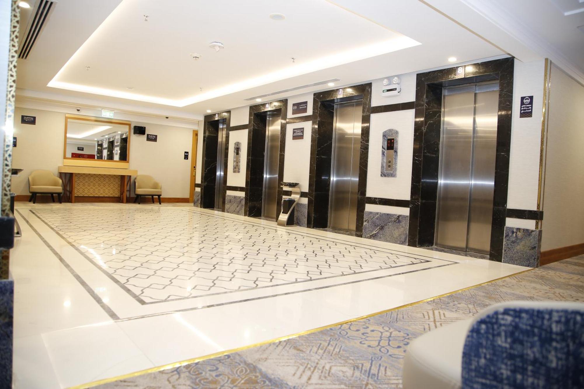 Maden Alrawda Hotel Medina ภายนอก รูปภาพ Elevators at the 10th floor